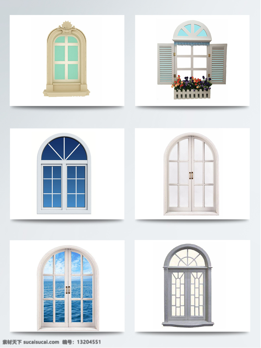 欧式 窗户 时尚 古典 装饰 元素 古典窗户 欧式窗户 欧式窗户素材 手绘