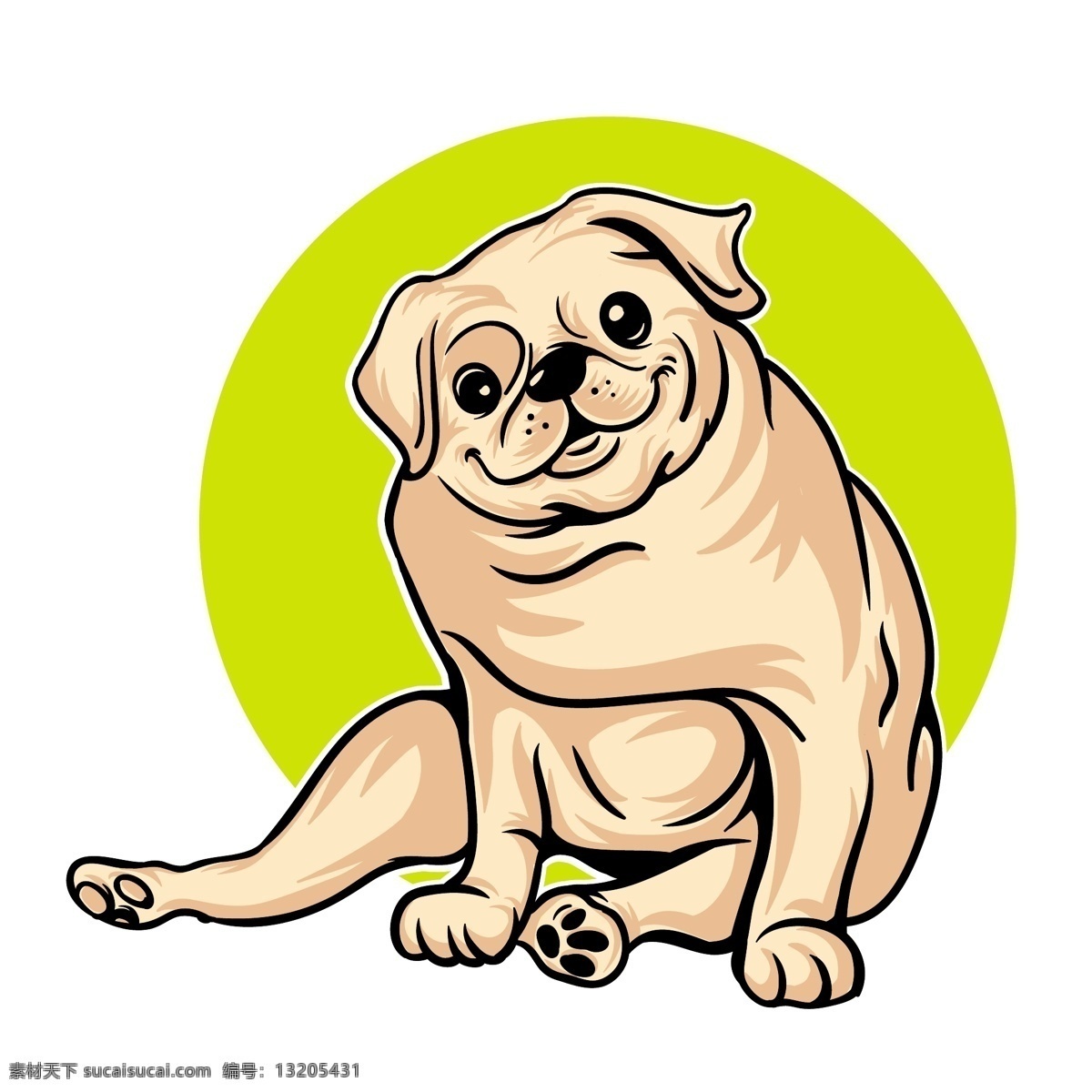 卡通狗 小狗 动物 宠物 可爱 手绘 淡彩 动物素材 卡通动物生物 卡通设计