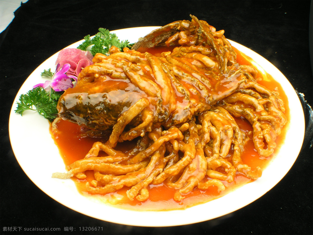 金毛狮子鱼 美食 传统美食 餐饮美食 高清菜谱用图