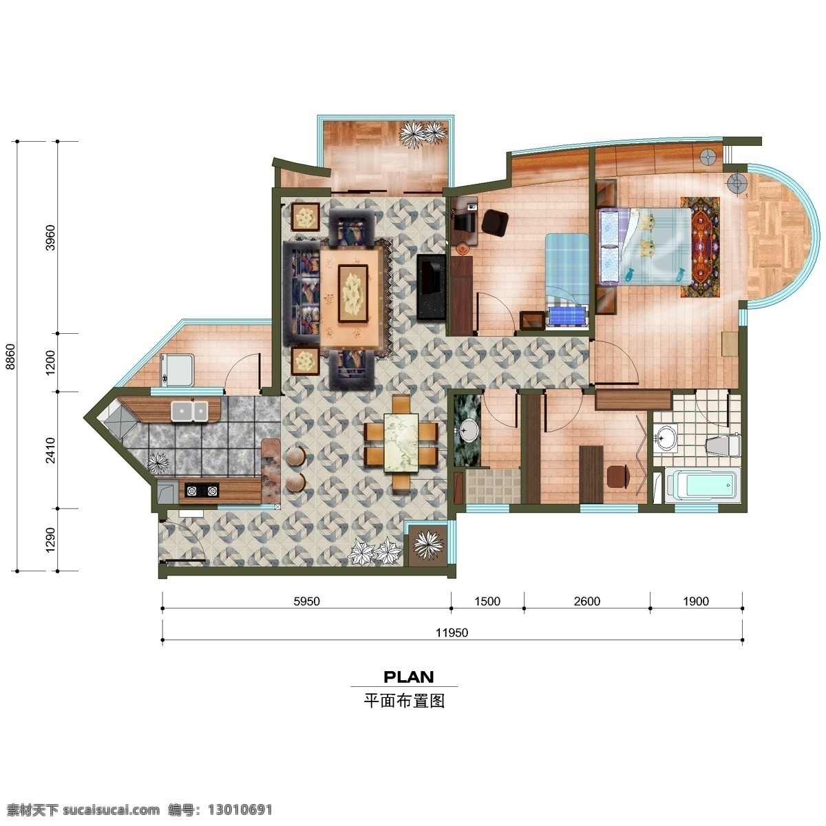 户型图 分层 建筑设计 模型方案 分层psd 设计素材 psd模板 建筑装饰 白色