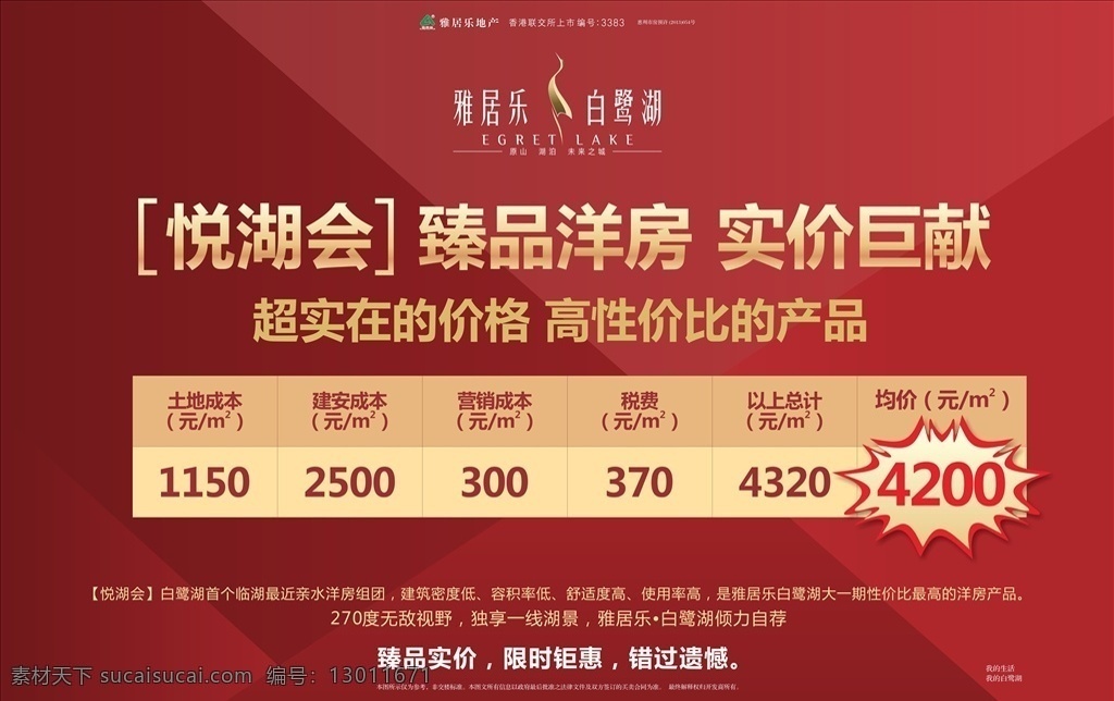 地产促销 销控 爆炸 促销 红色切割底纹 节日促销 地产销控 地插促销