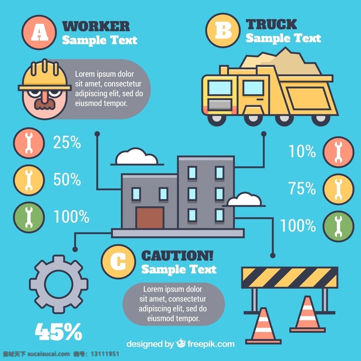 线性 结构 infography 图表 建筑图 建筑 平面 图的过程中 信息图表元素 工人 工具 数据 信息 信息元素 砖 头盔 交通 信息图形 工业起重机