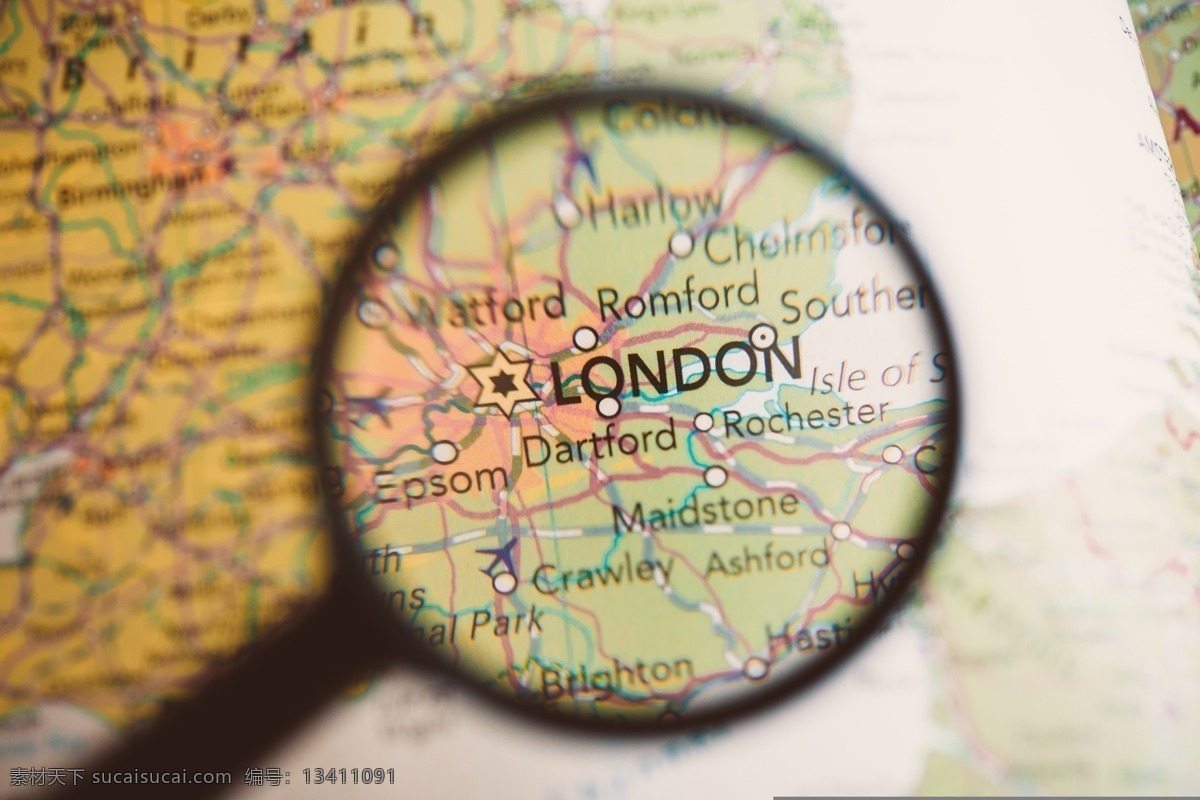 放大镜 伦敦 地图 伦敦地图 伦敦旅游 英国旅游 查看地图 城市风光 环境家居 白色