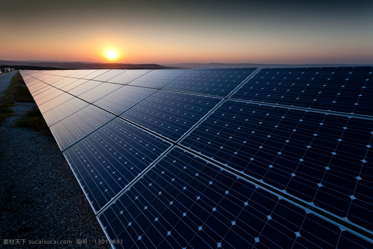 太阳能 发电 夕阳 电池板 节能环保 生态环保 绿色环保 环保能源 太阳能发电 落日 其他类别 生活百科
