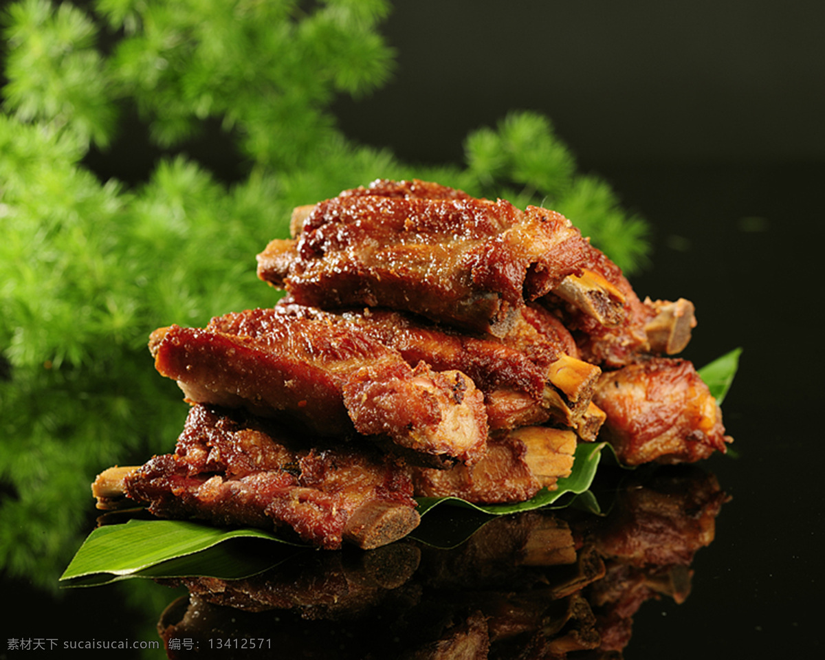 精美 美食 摄i影 菜品 芳香排骨 餐饮美食 传统美食