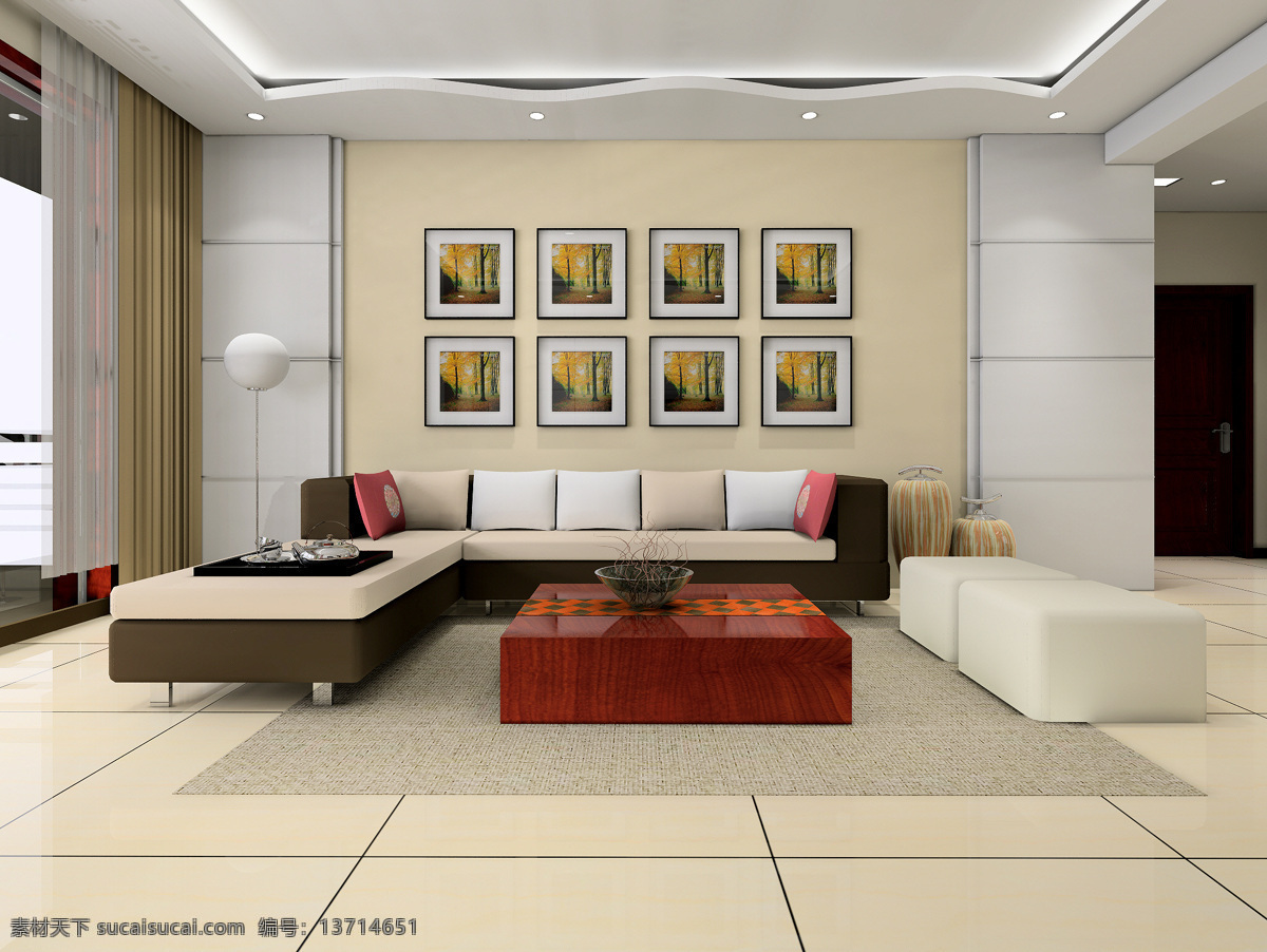 地板 环境设计 客厅设计 沙发 室内设计 客厅 正面 效果图 设计素材 模板下载 客厅房屋设计 风景画背景墙 铝塑板背景墙 装饰素材