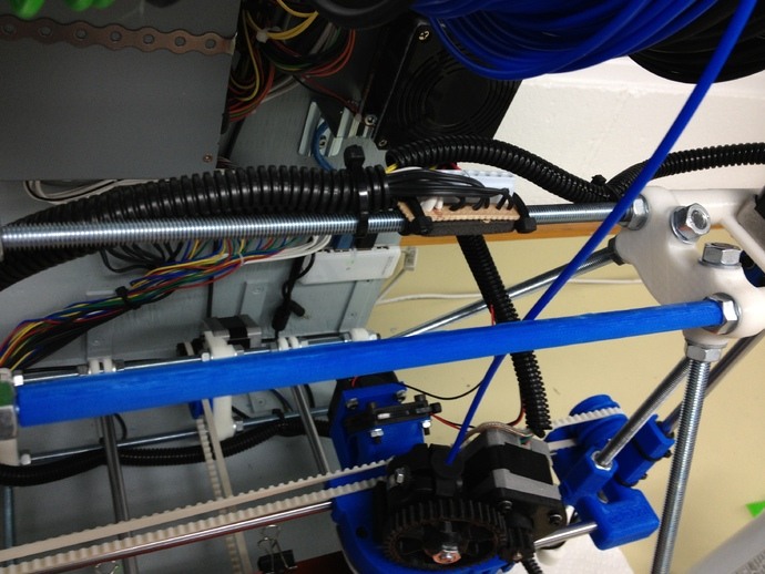 ecksbot 轨 顶 罩 3d打印模型 3d 打印 模型 灯丝 引导 打印机 轨道 stl 灰色