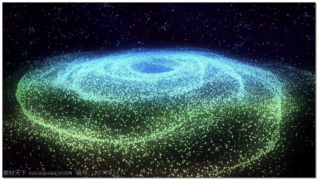 粒子 螺旋 动态 视频 光束 美丽 星空 背景 浩瀚 宇宙 星光 华丽 流转 光芒四射 3d 特效