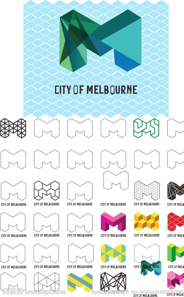 墨尔本 城市标志 墨尔本城市 标志矢量素材 模板下载 城市 标志 标识 澳大利亚 logo 标识标志图标 矢量 系列标志 企业