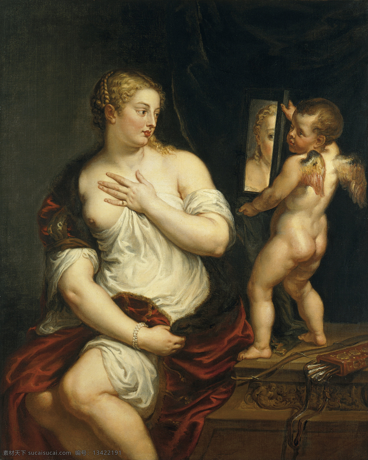 rubens 宫廷 人物 人体 油画 装饰画 paul 德国 画家 彼得保罗 鲁本斯 peter cupid and venus