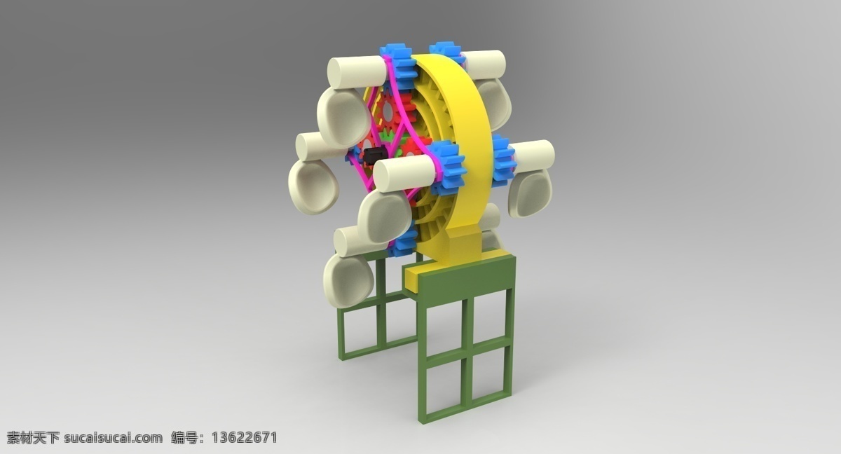 创新 挑战 进入 档 3dpw 3d模型素材 3d打印模型