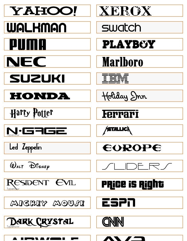 平面设计必备 300 多个 专业 logo 字体 库 logo字体 字库 英文字体 英文字库 品牌logo 标志设计 logo设计 国际 知名品牌 字体下载 源文件 ttf