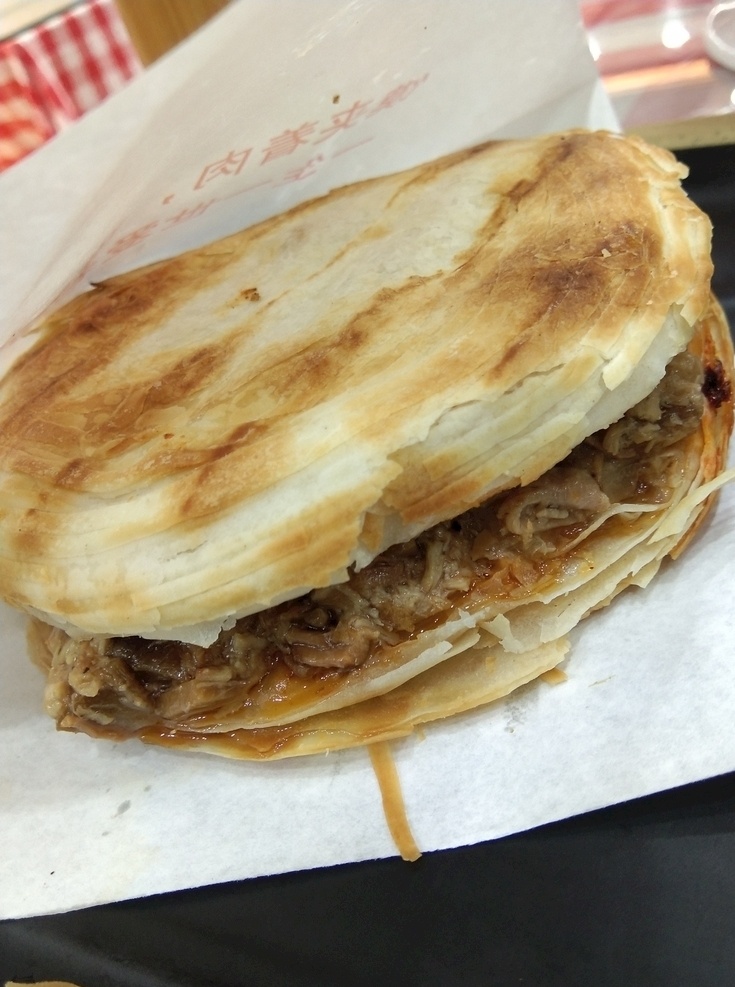 肉夹馍图片 陕西面食 肉夹馍 手抓饼 羊肉馍 牛肉馍 餐饮美食 传统美食