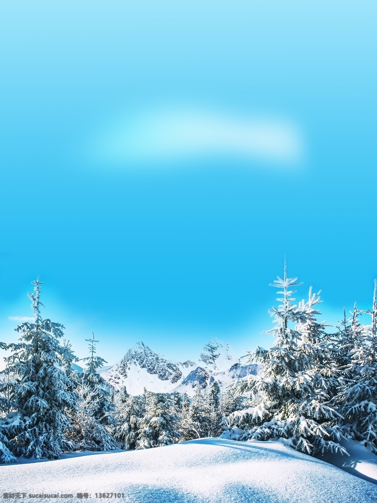 简约 精致 白色 雪景 林海雪原 背景 冬天 背景素材 广告背景 白色雪景 林海 雪原 冬季旅游背景 冬日旅行