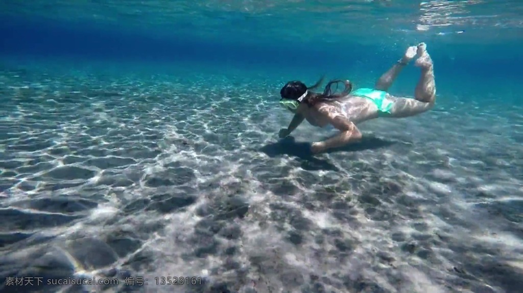 视频 实拍视频 视频素材 实拍 人物 海底 潜水 潜水视频 海底视频