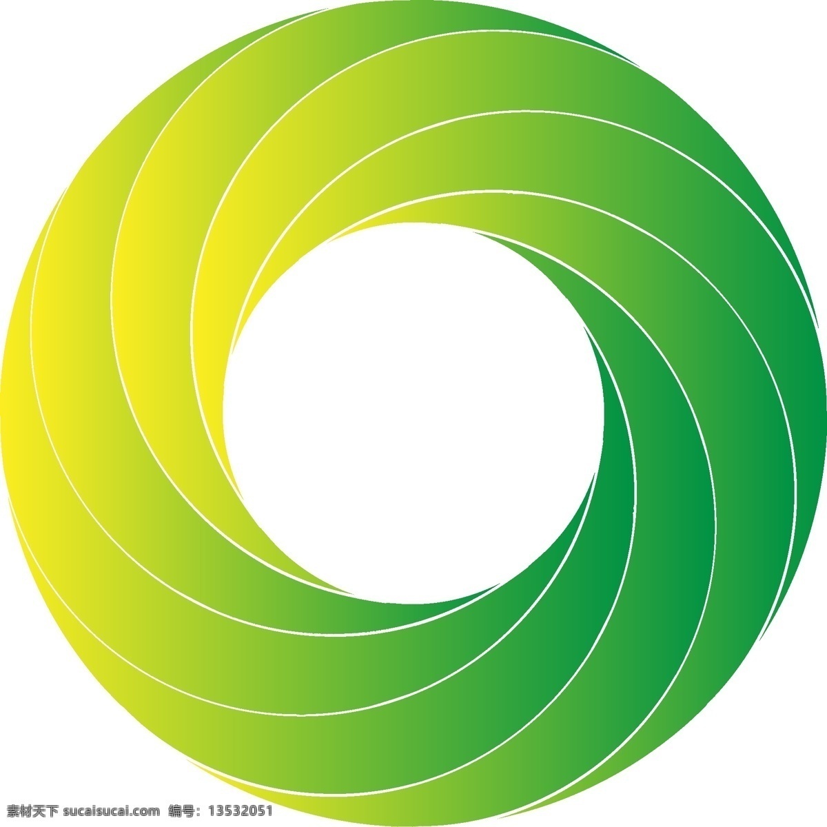光圈 logo 标志 图标 网页 软件 光标 渐变 环保 自然 健康 圆圈 农业 植物 简约 标志图标 企业