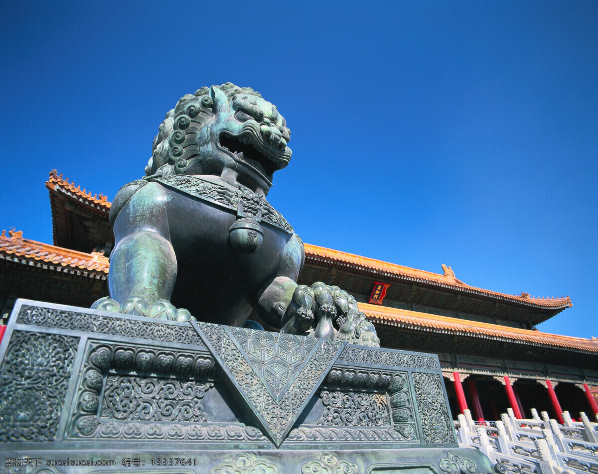 太和 门前 石狮子 高清 高清图片 中国风 太和门 紫禁城门 zuojingnancy