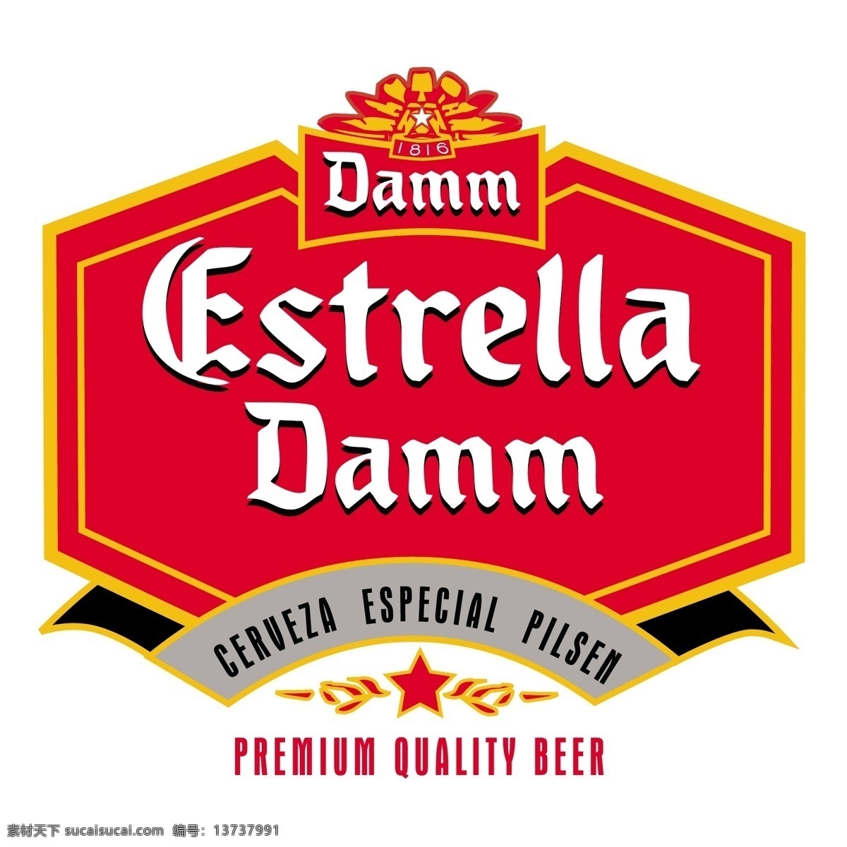 estrella 达姆 矢量标志下载 免费矢量标识 商标 品牌标识 标识 矢量 免费 品牌 公司 白色