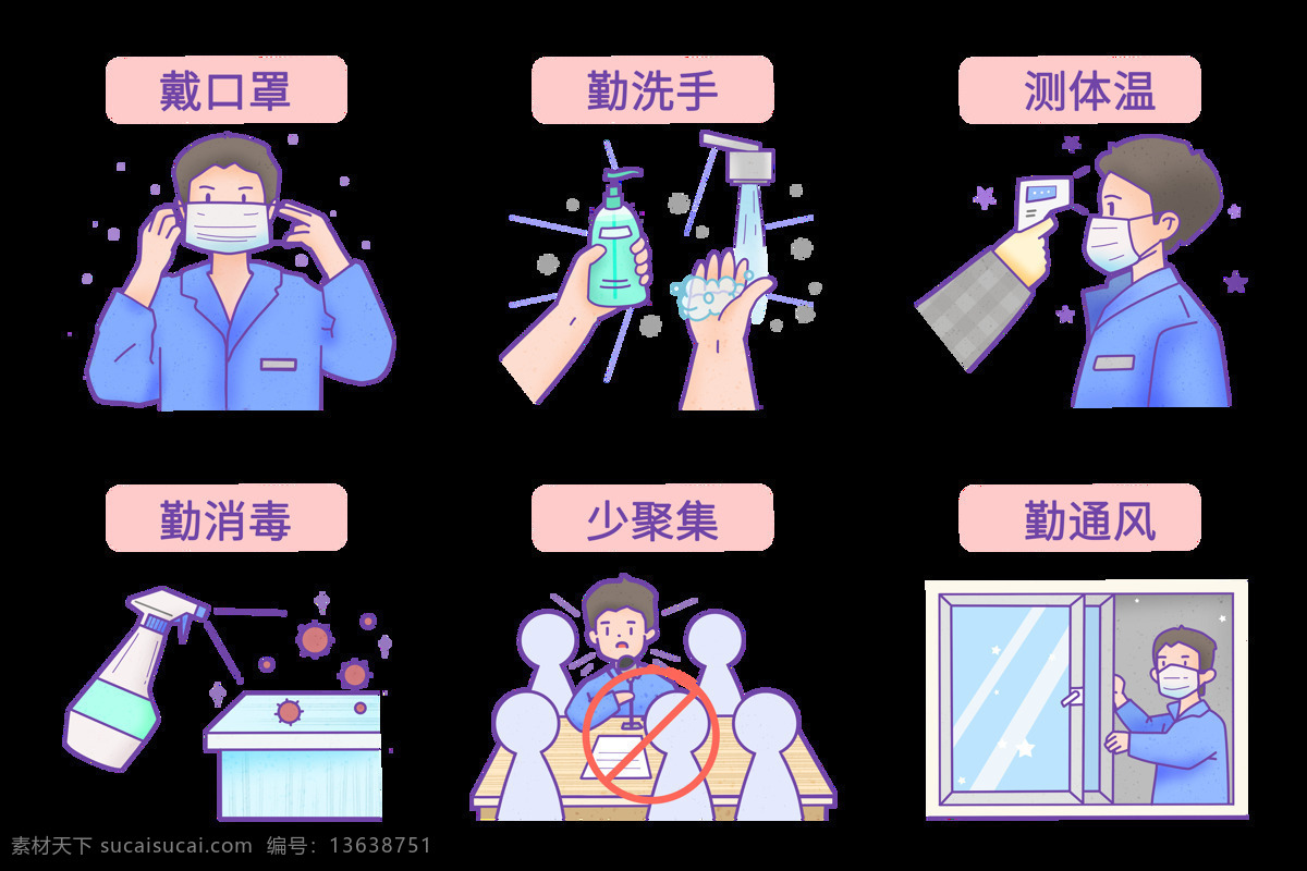 疫情防控 疫情 防控 洗手 防御 医生