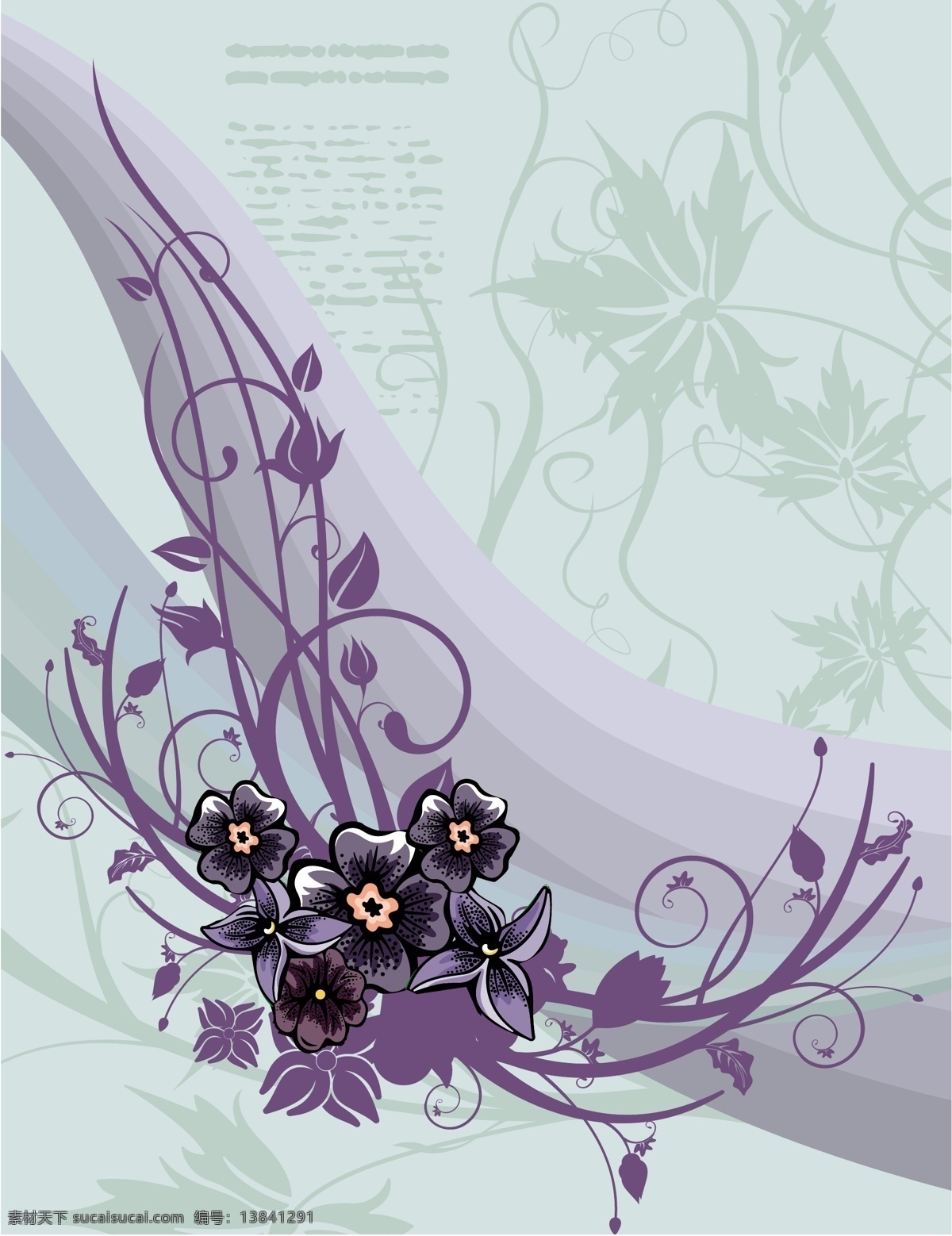 欧美 花纹 矢量花纹 欧美花纹 花纹元素 花纹花边 底纹边框 矢量素材 蓝色