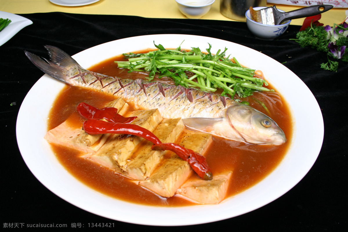 得茉莉活鱼 美食 传统美食 餐饮美食 高清菜谱用图