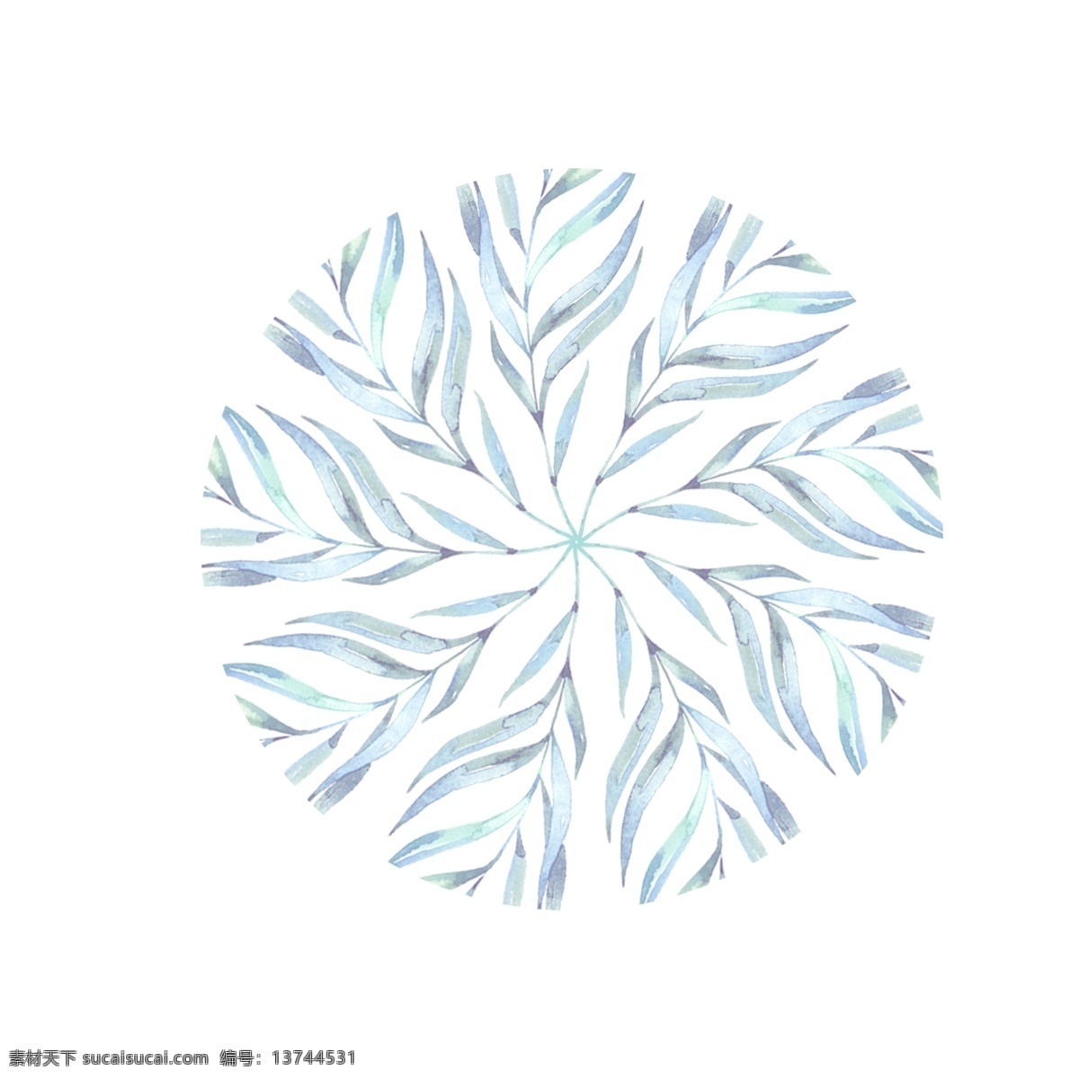 简约 清新 创意 水彩 装饰 图案 商用 时尚 花