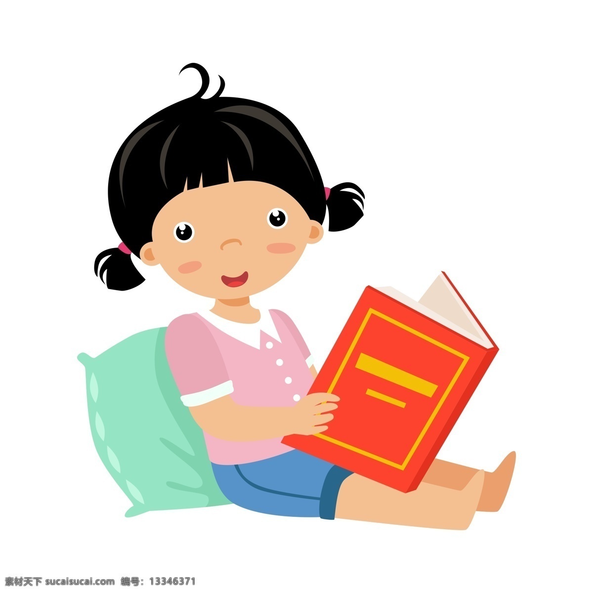 安静 看书 女孩 免 抠 元素 可爱 阅读 读书 书籍 png元素 免抠元素 生物静物