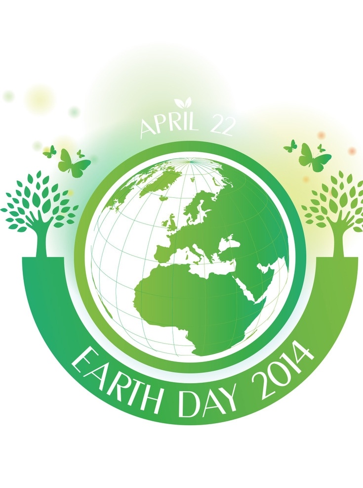 矢量 手绘 绿色环保 图标 环保 图标绿色 地球 植树节 国际 标志图标 公共标识标志