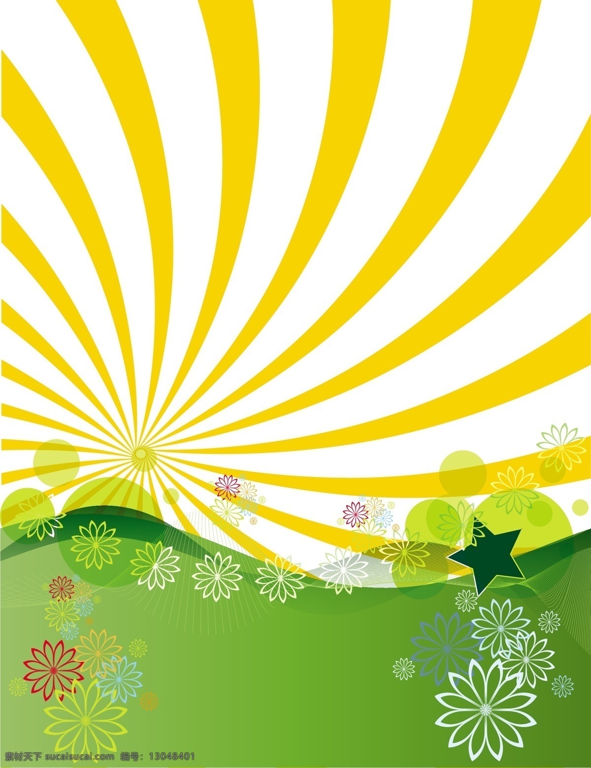 免费矢量风景 创意 绿 免费psd 春天夏天 闪亮的 黄色 youful 令人兴奋的 吸引人的 免费载体 自由 ps 图象处理 软件 载体 矢量图