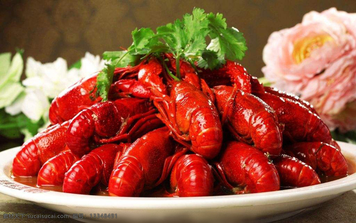 香辣小龙虾 蒜香小龙虾 小龙虾素材 油焖小龙虾 香辣龙虾尾 小龙虾虾尾 红烧小龙虾 餐饮美食 传统美食
