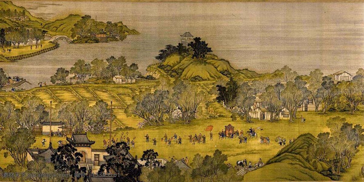 很 清晰 清明上河图 文化艺术 美术绘画 张 设计图库
