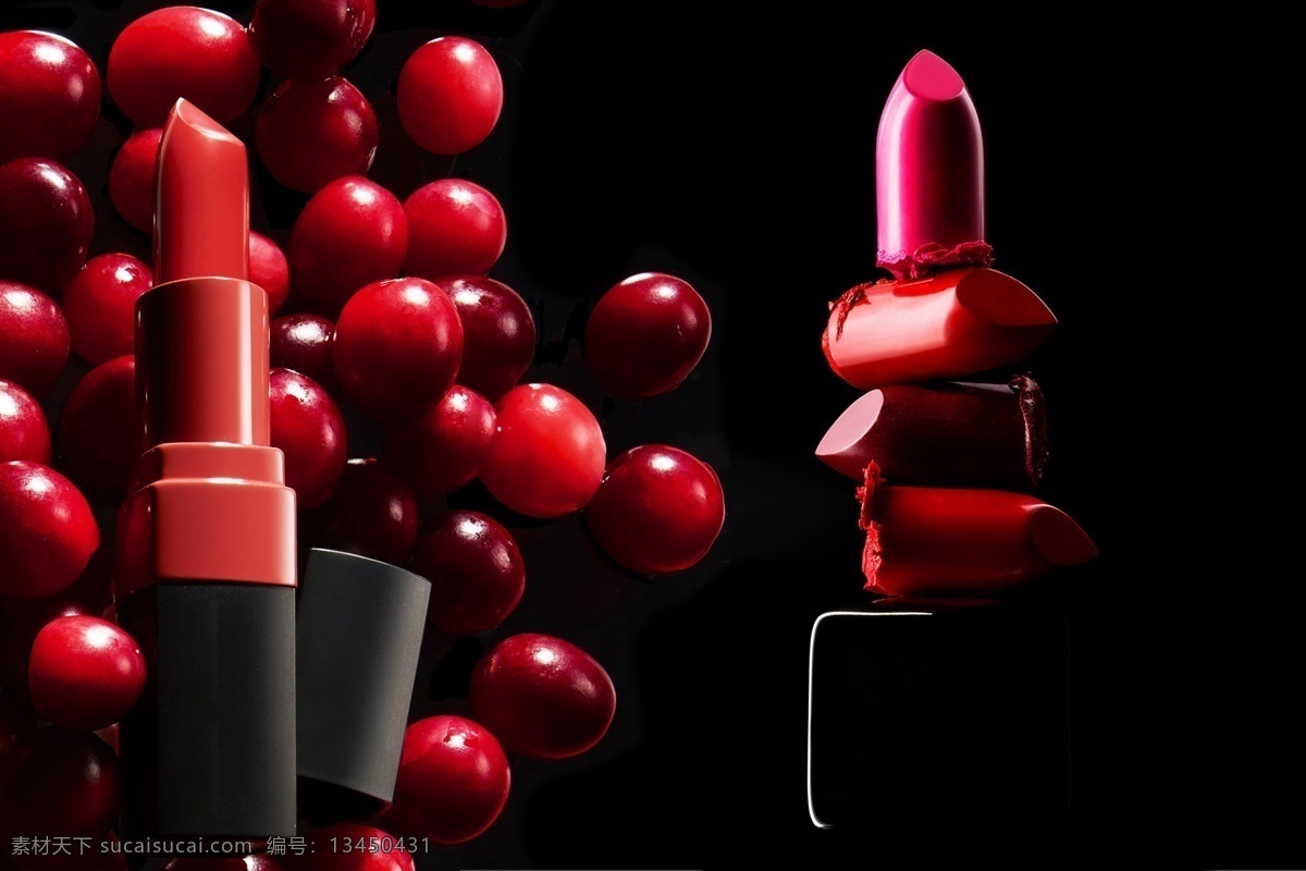 口红 唇膏 素材图片 lipstick 唇釉 唇蜜 彩妆 化妆品 美妆 时尚 分层