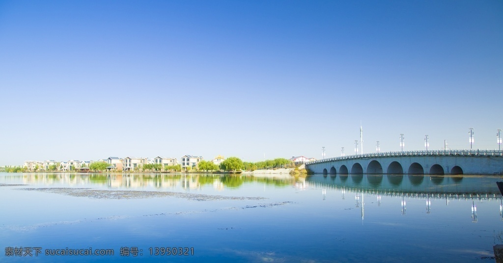 九孔桥 桥 自然风光 张掖 蓝天 碧水 故乡 自然景观 山水风景