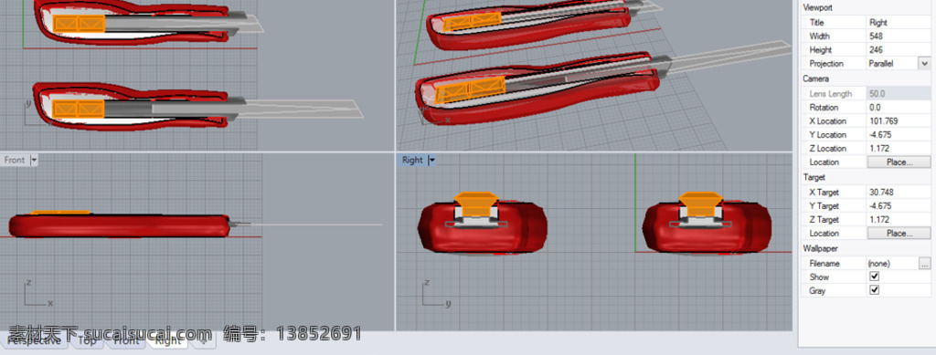 初学者 手术刀 3d模型素材 电器模型