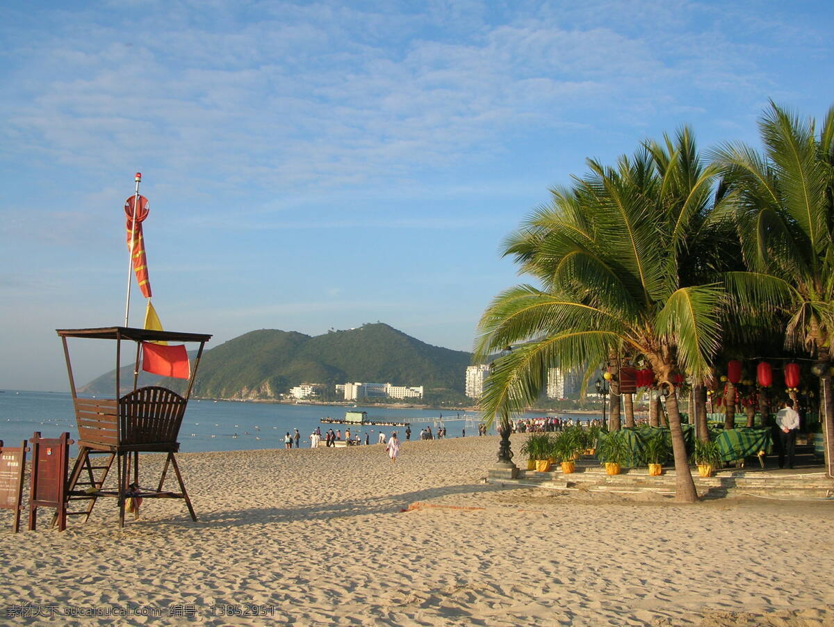 海南 大东海 景区 大海 沙滩 阳光 椰子树 自然风景 南大东海景区 自然景观 风景 生活 旅游餐饮