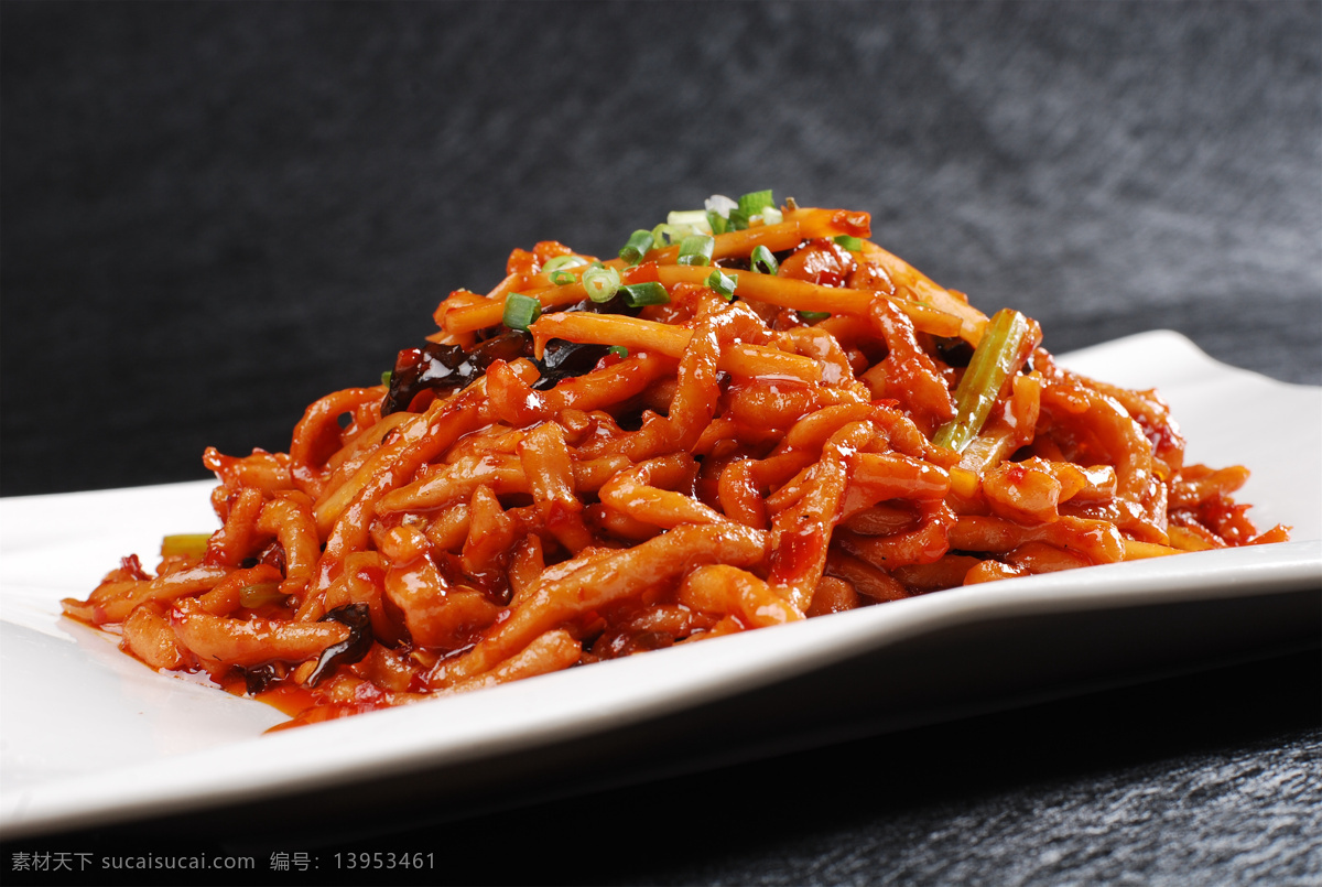 鱼香肉丝 美食 传统美食 餐饮美食 高清菜谱用图