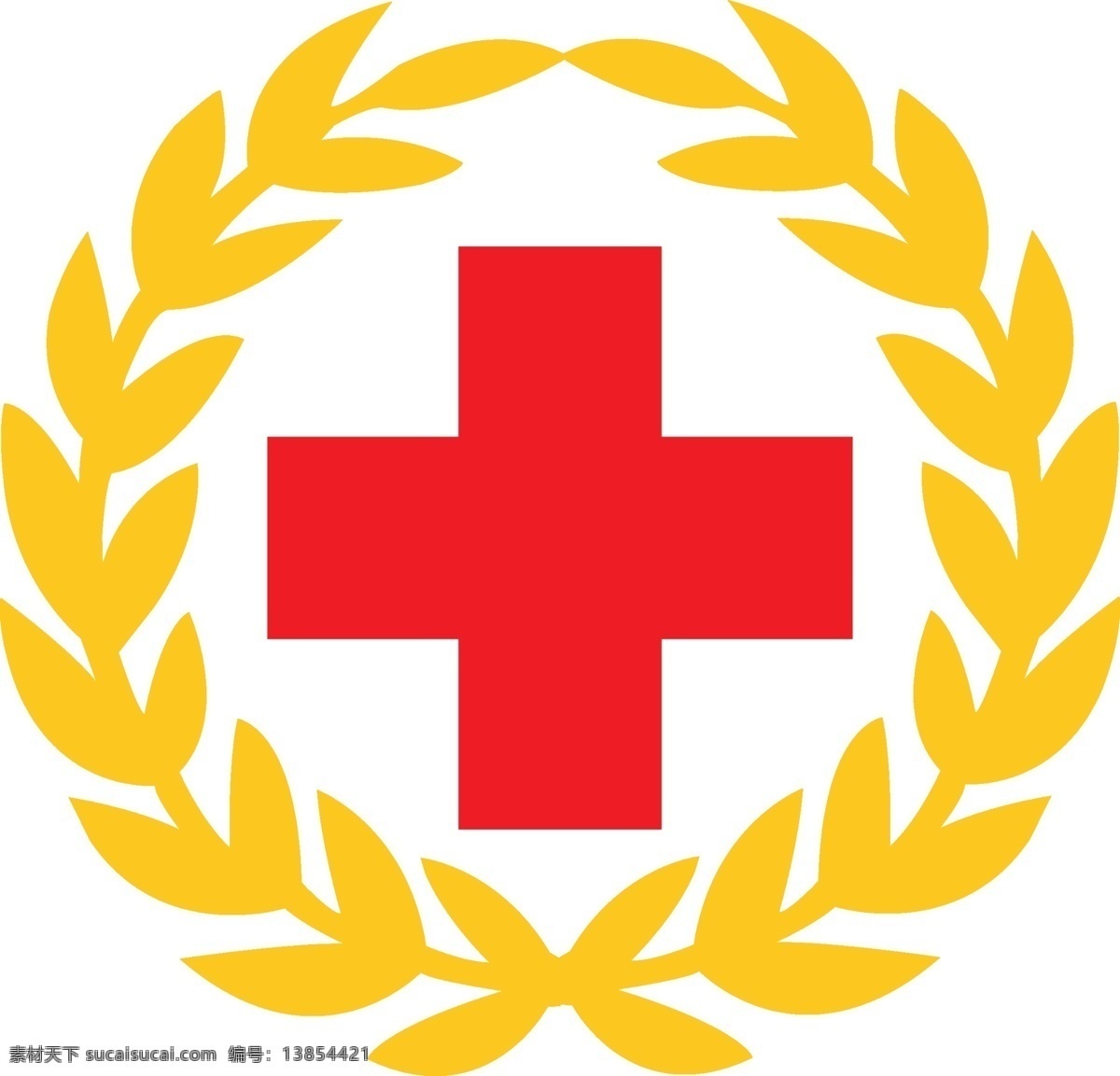 中国红十字会 麦穗 标志 中国 红十字会 其他矢量 矢量素材 矢量图库