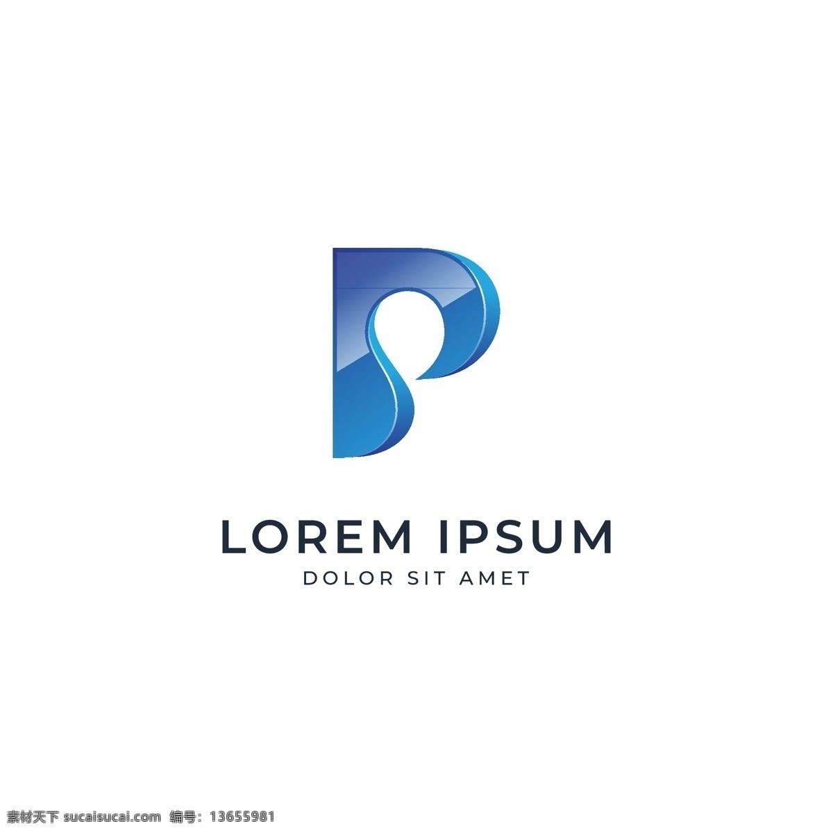 互联网 科技 通用 标识 logo 模板 简约