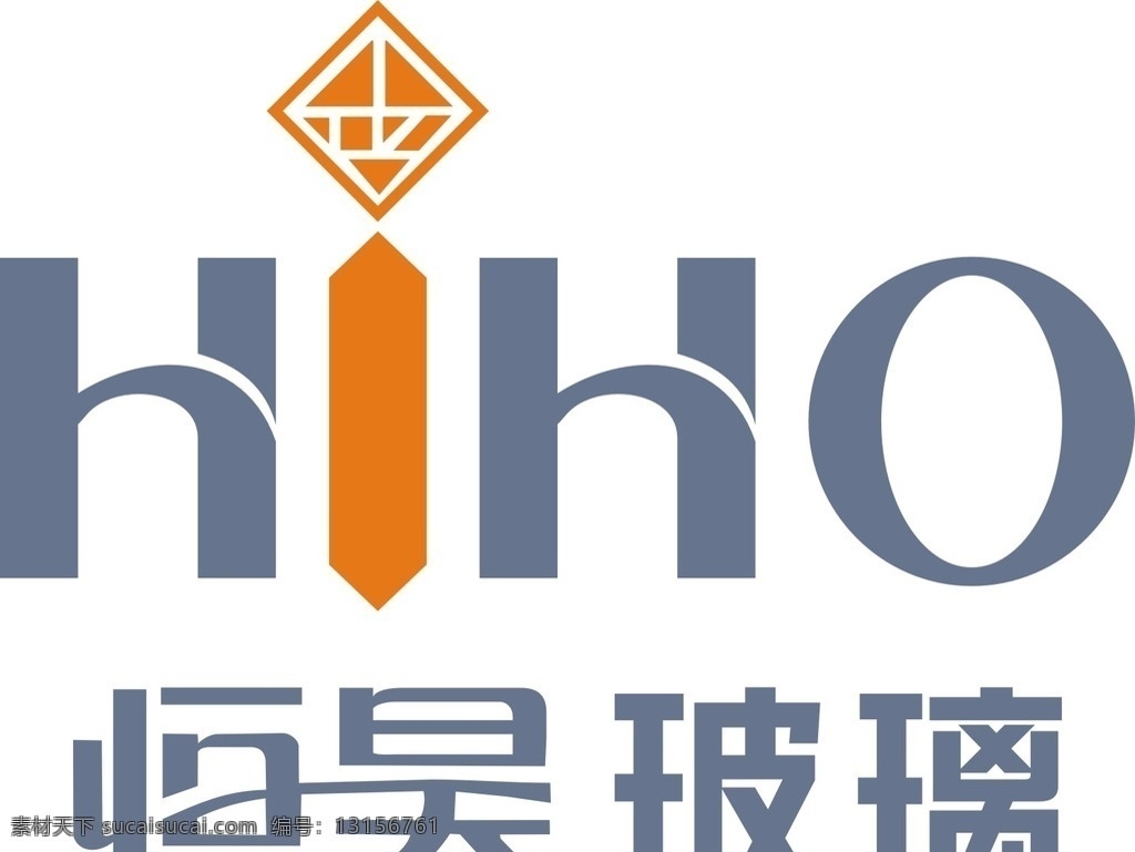 logo 恒昊 恒昊玻璃 恒昊logo 恒昊玻璃标记 logo设计