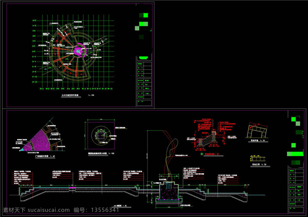 公共 交流空间 cad 景观 图纸 各种景观公园 园林树木 园林立面 景观树木 景观设计 总 平面图 园林景观 dwg 黑色