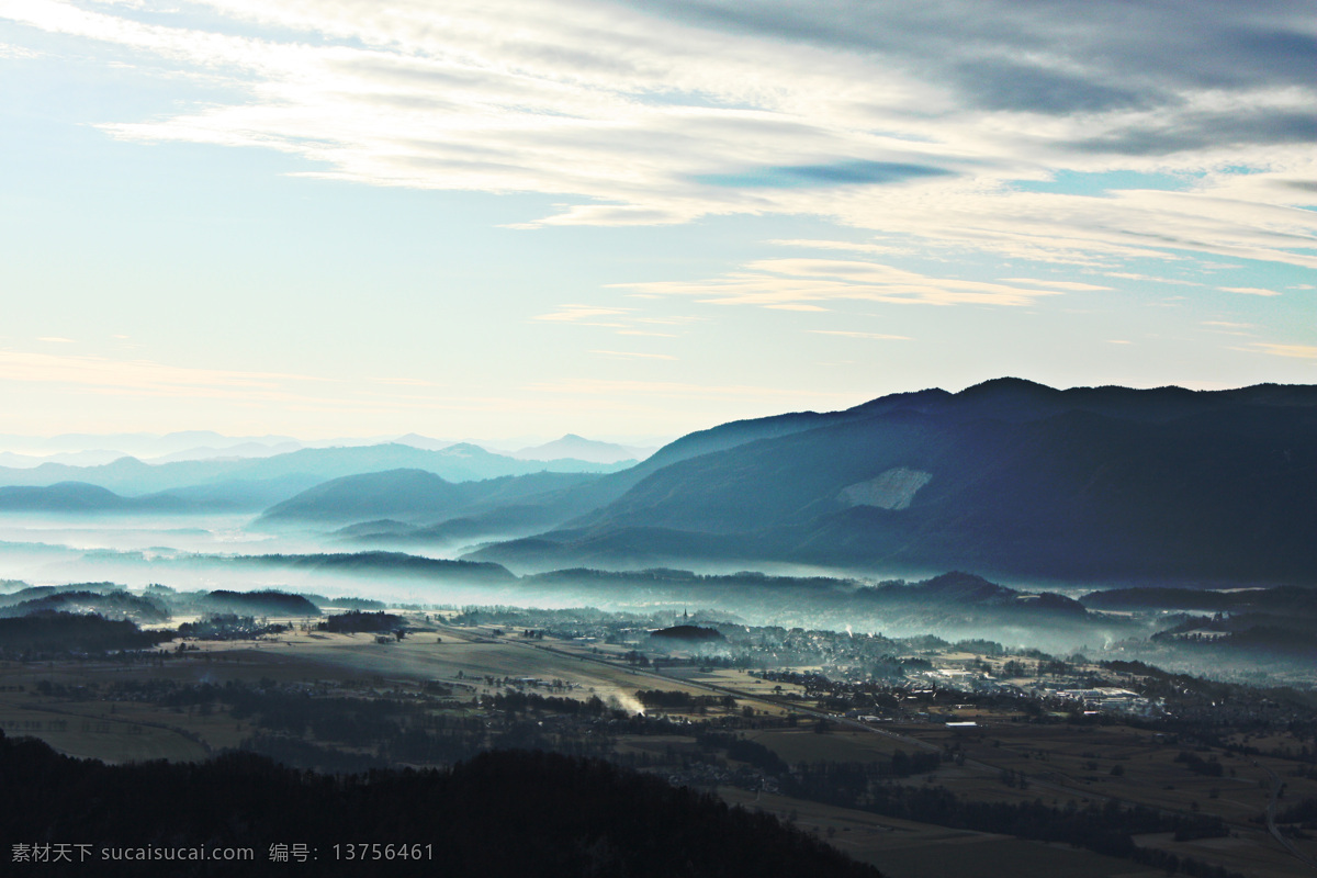 美丽 山峦 平面设计 背景 淘宝 通用 美景 天空 背景图片