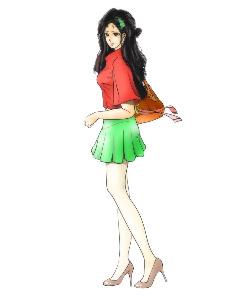 背包 短裙 美女 插画 立绘 动漫 少女 女孩 卡通美女 漫画美女 丝袜 肉色丝袜 丝袜美女 丝袜美腿 大长腿 裙子 百褶裙 服装 模特 时尚美女 站立的美女 全身 壁纸 动漫壁纸 手机壁纸 高清 超清 背景图片 手绘美女设计 动漫动画 动漫人物 闪亮 手绘