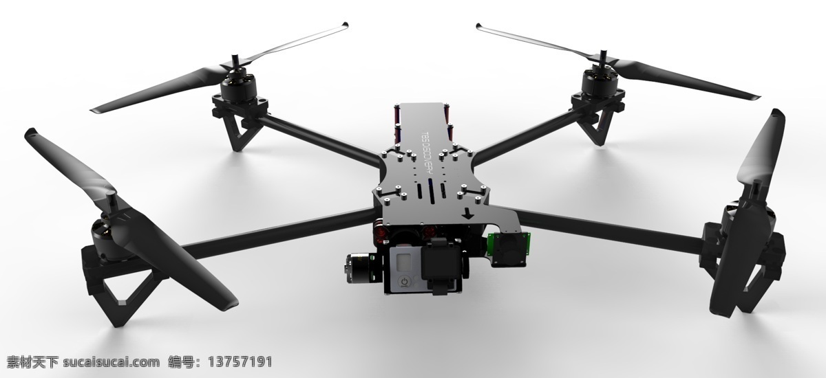 克隆 团队 害群之马 发现 亲 aerialmob 手臂 延伸 tbs fpv 飞行器 multirotor 万向节 四 无人机 转子 3d模型素材 其他3d模型