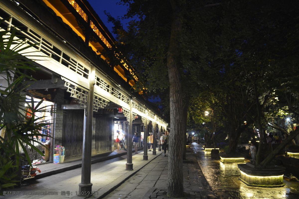 黄龙溪 黄龙溪夜景 旅游摄影 成都旅游 夜景 各种古建 建筑摄影 建筑园林