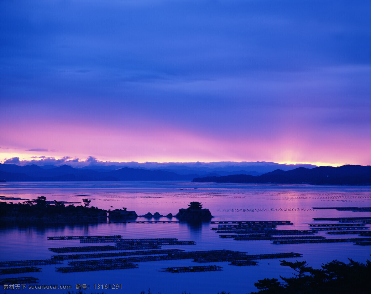 大自然 景观 湖水 冰山 天空 广阔 唯美 意境 设计素材 黄昏 山水风景 风景图片