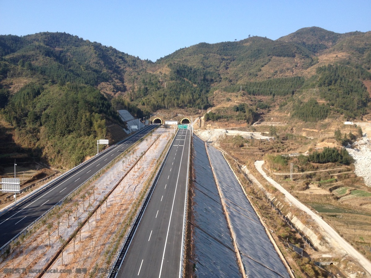 高速公路 高速 公路 旅游摄影 国内旅游 自然风景 交通 山