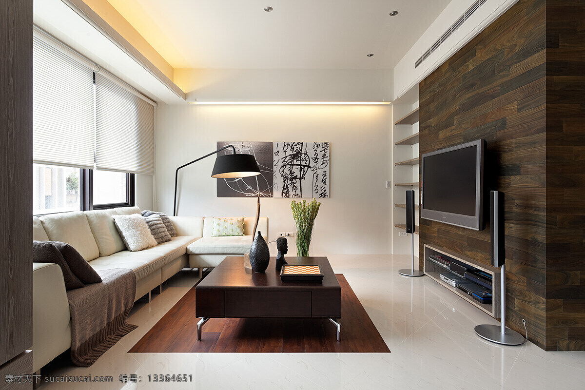 现代 时尚 客厅 灰褐色 背景 墙 室内装修 效果图 褐色背景墙 客厅装修 木制电视柜 深灰色沙发