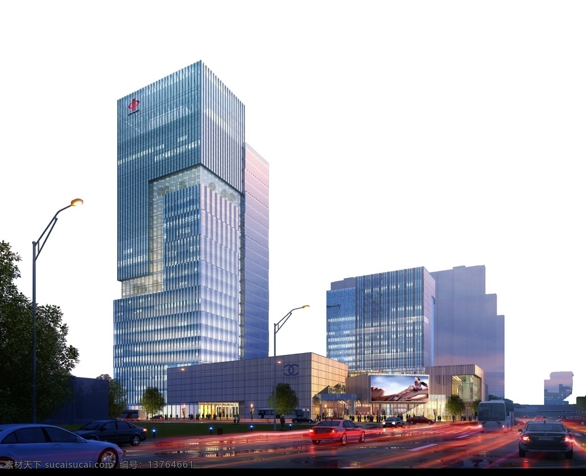 地产海报设计 围挡 画册 用图 高楼 车 汽车 夜景 地产海报 风景 城市 黑色