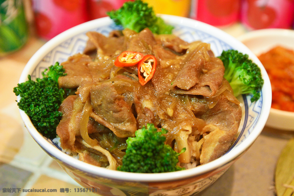 招牌肥牛饭 韩国料理 韩国小吃 韩国美食 韩餐 美食图片 餐饮美食