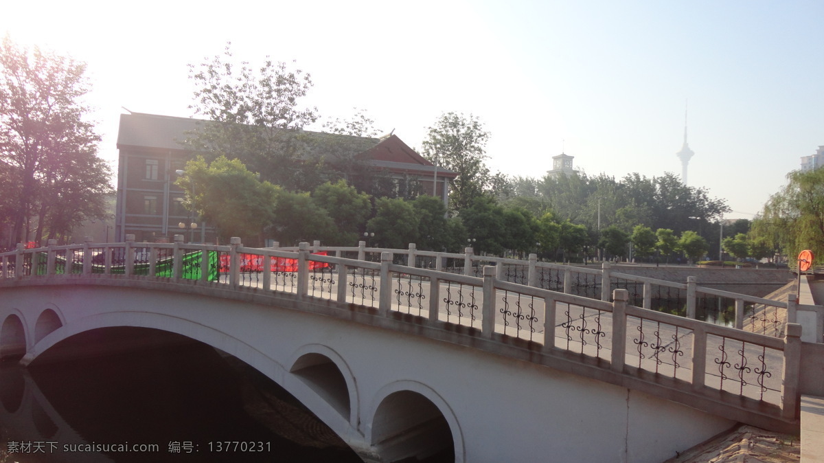 晨光 建筑摄影 建筑园林 天津 南开大学 翰林 桥 翰林桥 小引河 文科创新楼 教学校园 展板 企业文化展板